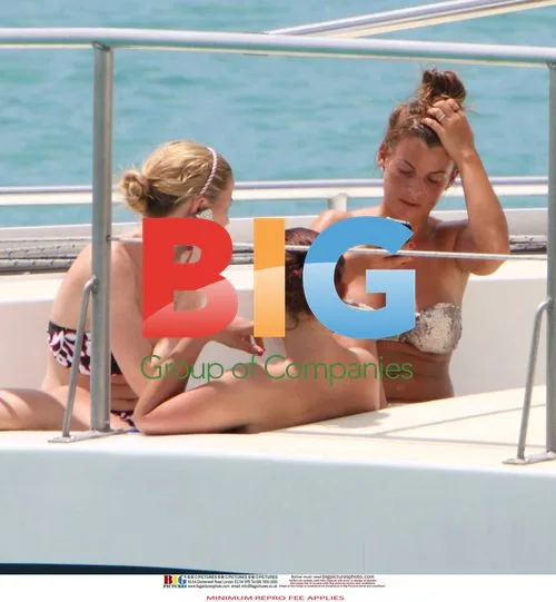 Coleen Rooney chills out in Caribbean