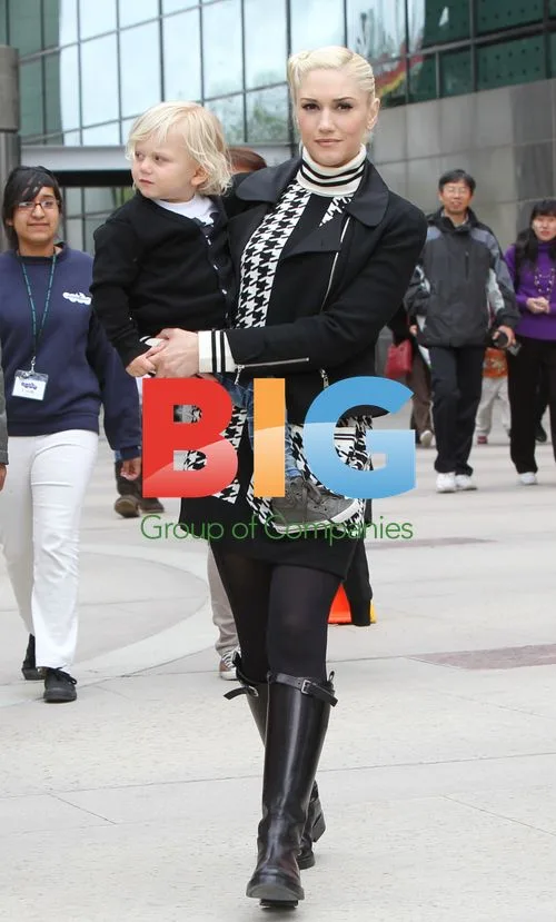 Gwen Stefani out with family in LA