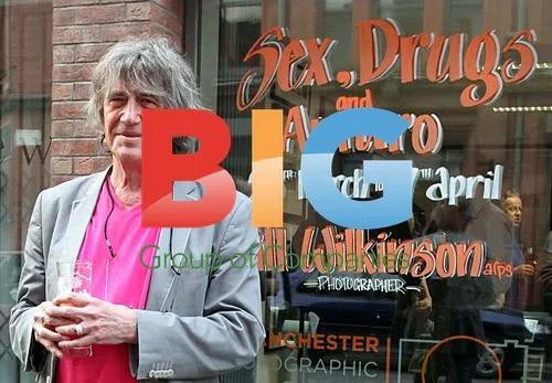 Howard Marks at 'Sex, Drugs and Arturo' exhibition