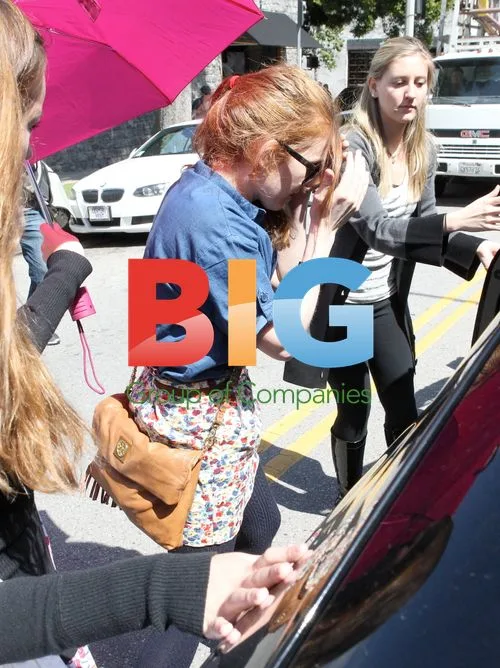Isla Fisher Spotted in Beverly Hills