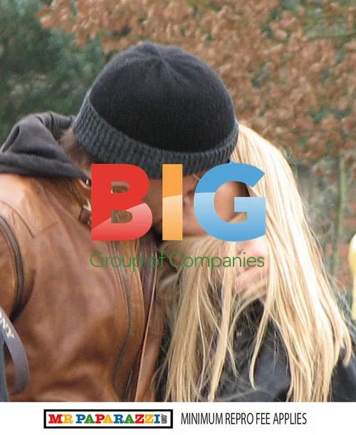 Katie Price and Leandro Penna at Alton Towers