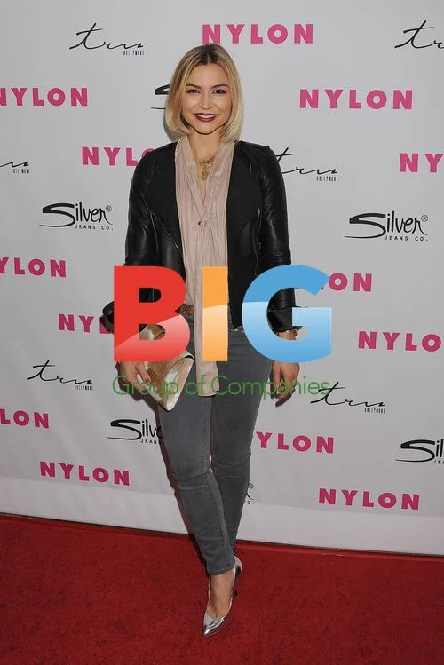 Samaire Armstrong at NYLON Magazine Party