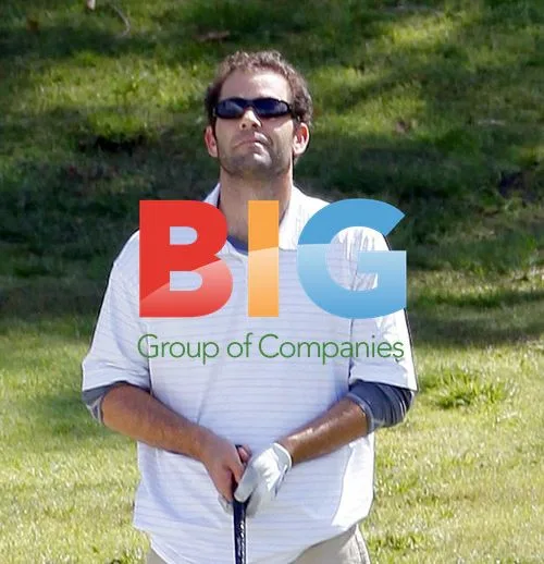 Pete Sampras at Brentwood Driving Range