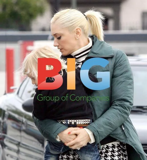Gwen Stefani Family at Natural History Museum