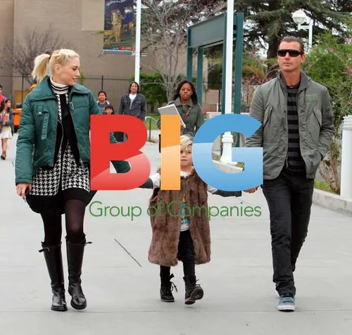 Gwen Stefani with Family at Museum