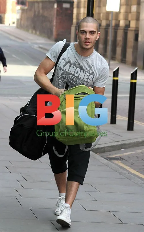 The Wanted Members at Manchester Hotel