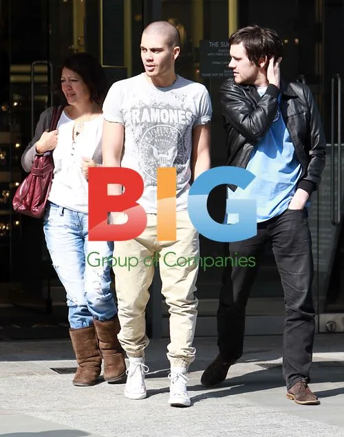 The Wanted Members at Manchester Hotel