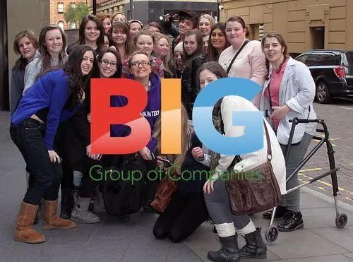 The Wanted members mobbed by fans in Manchester