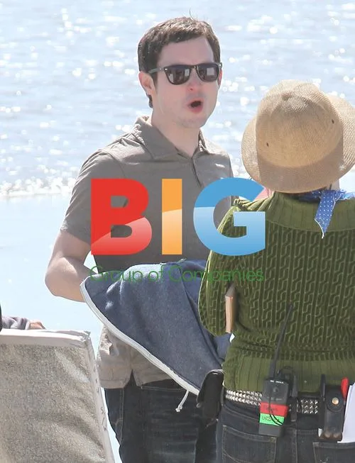 Actor Elijah Wood filming Wilfred in Santa Monica