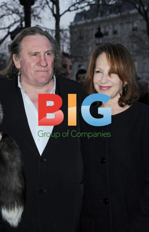 Gerard Depardieu and Nathalie Baye at 'Je n'ai rien oublie' Premiere