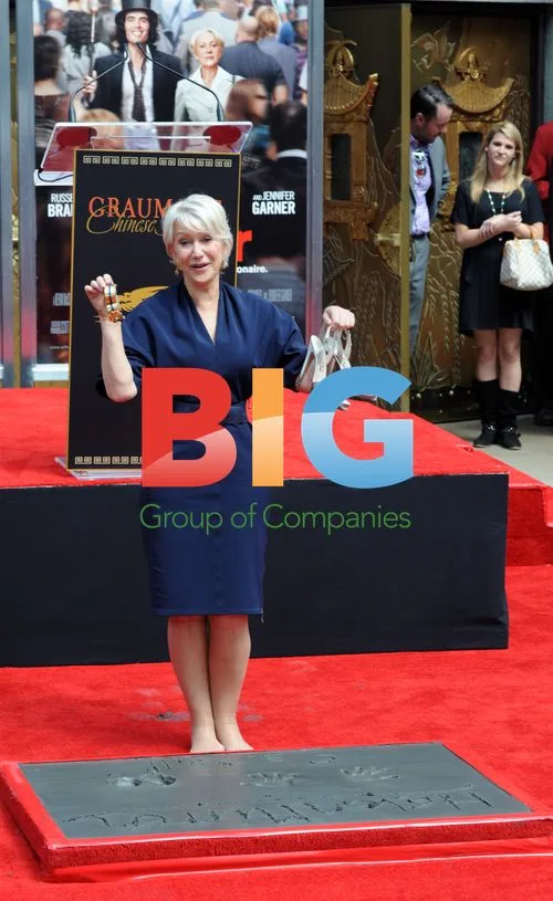 Helen Mirren Hand & Footprint Ceremony
