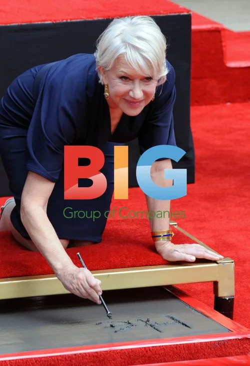 Helen Mirren's Grauman's Handprint Ceremony