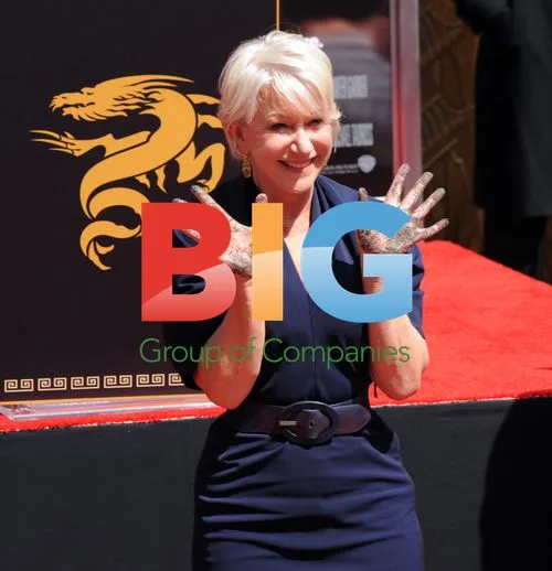 Helen Mirren at Grauman's Handprint Ceremony