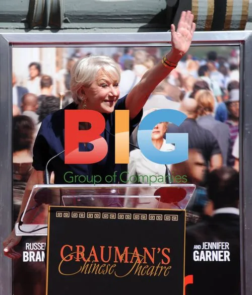 Helen Mirren Handprint Ceremony