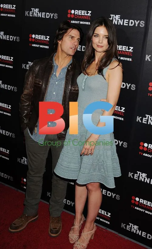 Tom Cruise and Katie Holmes at "The Kennedys" Premiere