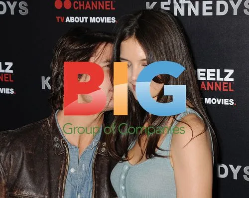 Tom Cruise and Katie Holmes at "The Kennedys" Premiere