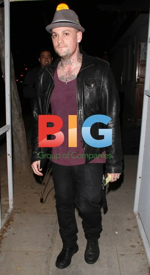 Benji Madden at Vans Event