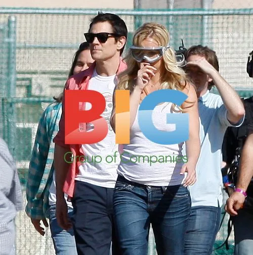 Britney Spears with Jackass Crew