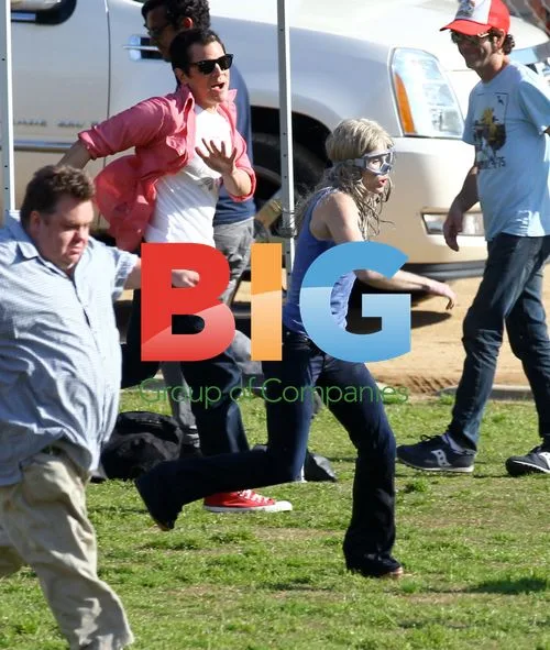 Britney Spears on Jackass Set