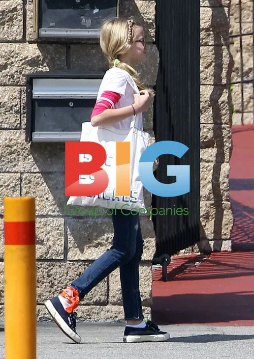 Ryan Phillippe with kids and friend at Castle Park