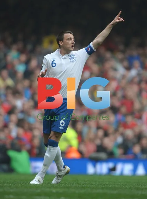 John Terry at England vs Wales Euro 2012 Qualifier