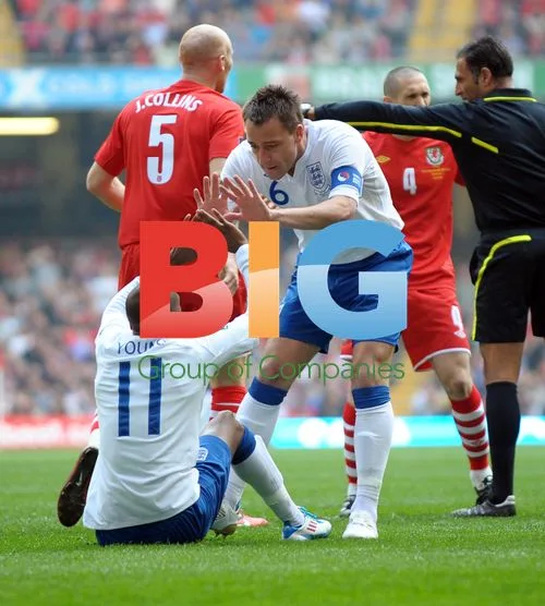 John Terry Celebrates Ashley Young's Penalty
