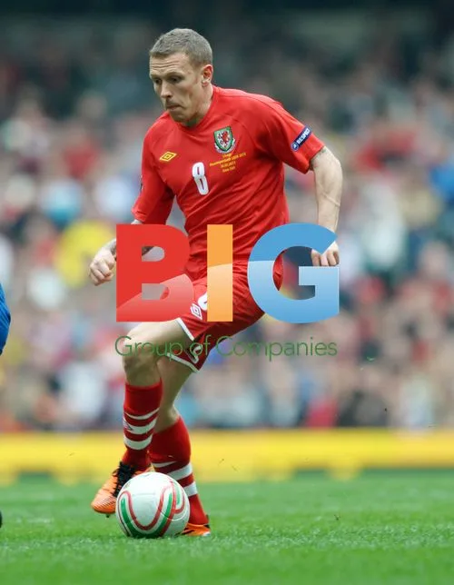 Craig Bellamy Wales vs England 2011