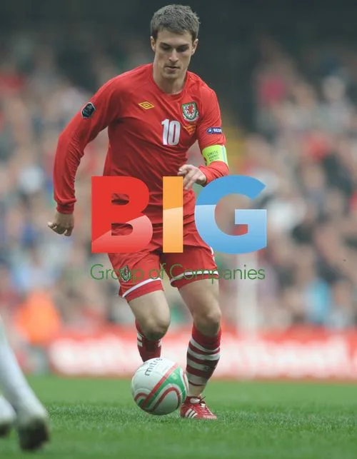 Aaron Ramsey Wales vs England 2011