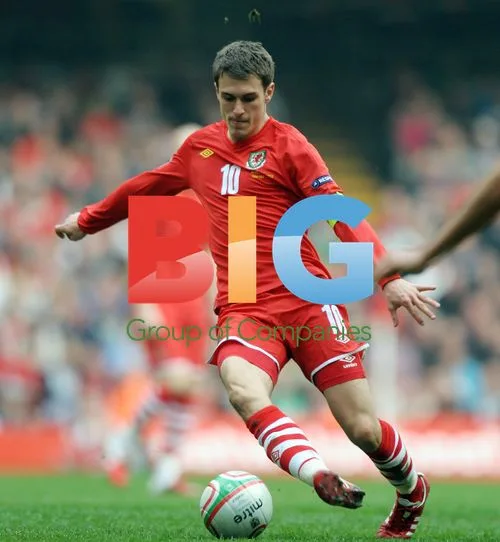 Aaron Ramsey Wales vs England Euro Qualifier 2011