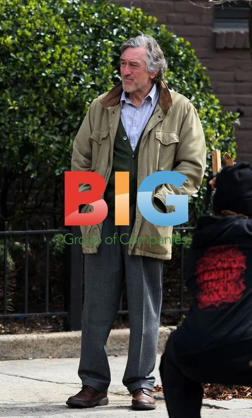De Niro and Dano on Set in NYC