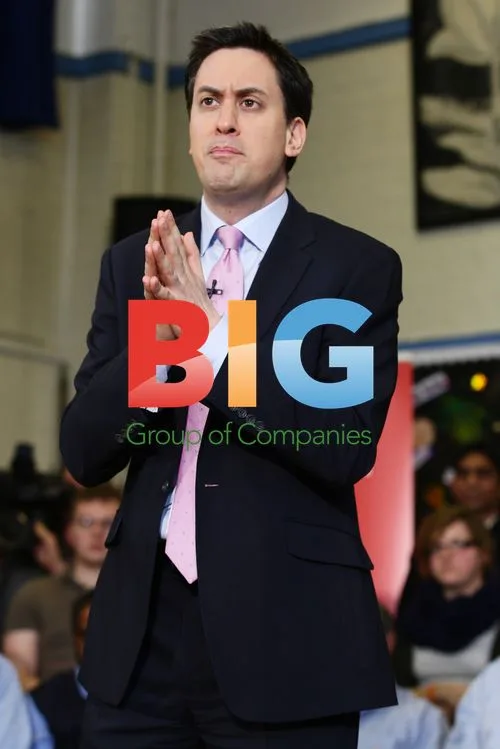 Ed Miliband at Labour Party Campaign Launch