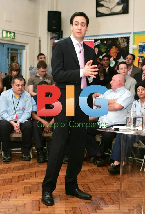 Ed Miliband MP Arrives at Labour Campaign Launch