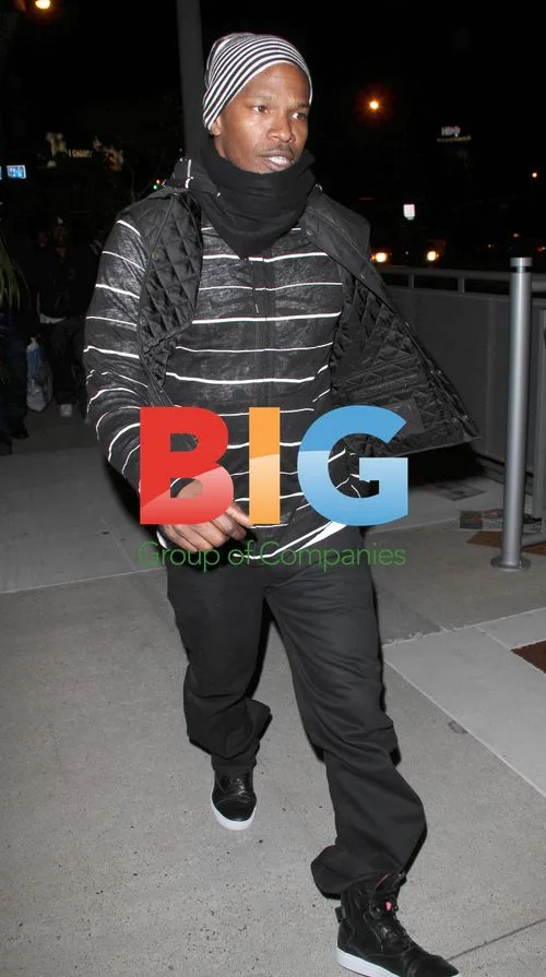 Jamie Foxx on Sunset Boulevard