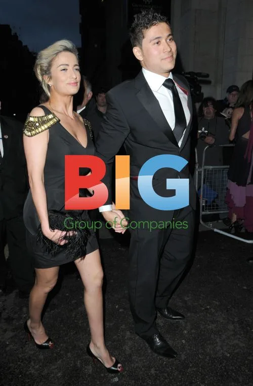 Chantelle Houghton and Rav Wilding at Children's Champions Awards