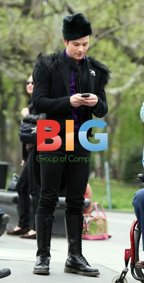 Glee cast filming in NYC