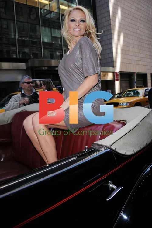 Pamela Anderson Promotes Replace NYC Horse Carriages