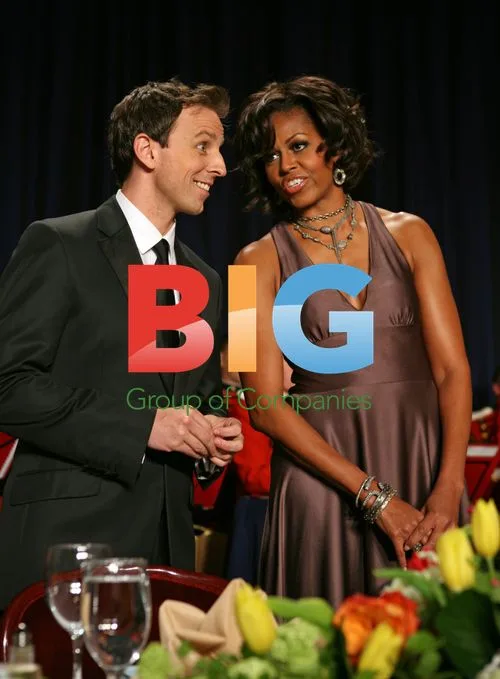 Michelle Obama chats with Seth Meyers