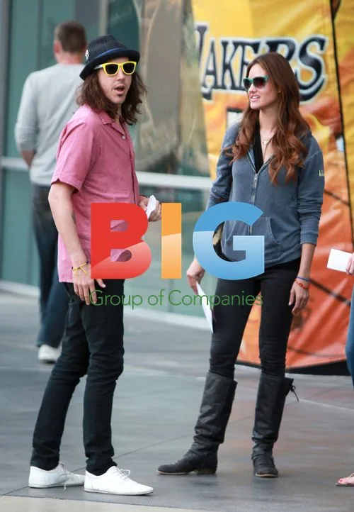 Cisco Adler seen with girlfriend in LA