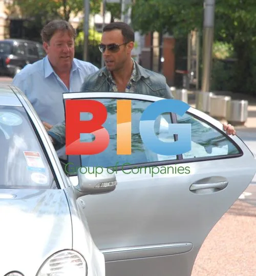 Celebrities at ITV, London