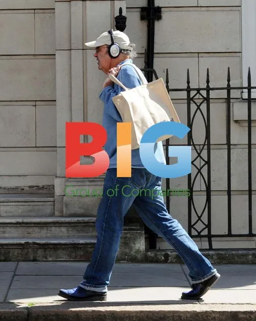 Danny Baker Strolling in London