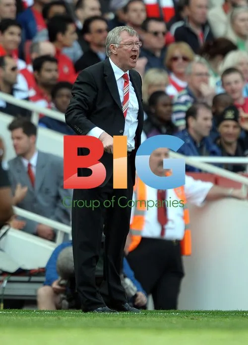 Sir Alex Ferguson Shouts at Referee