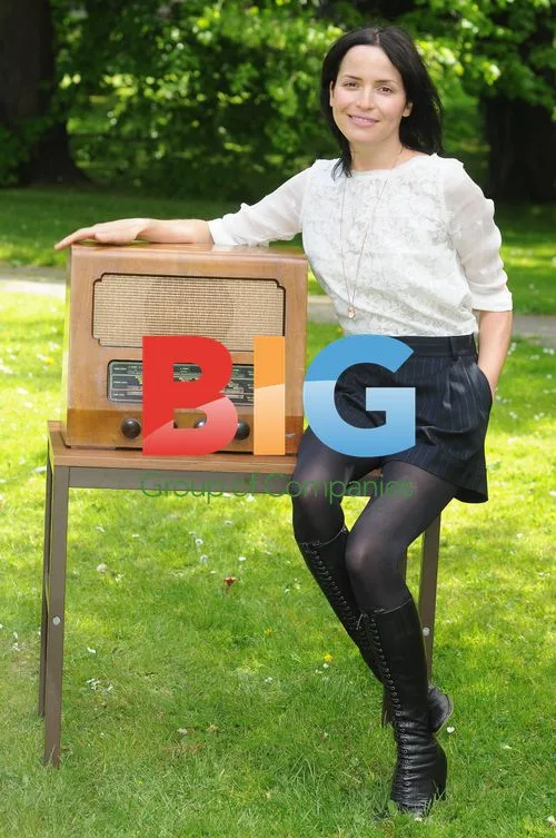 Andrea Corr with 2fm DJs