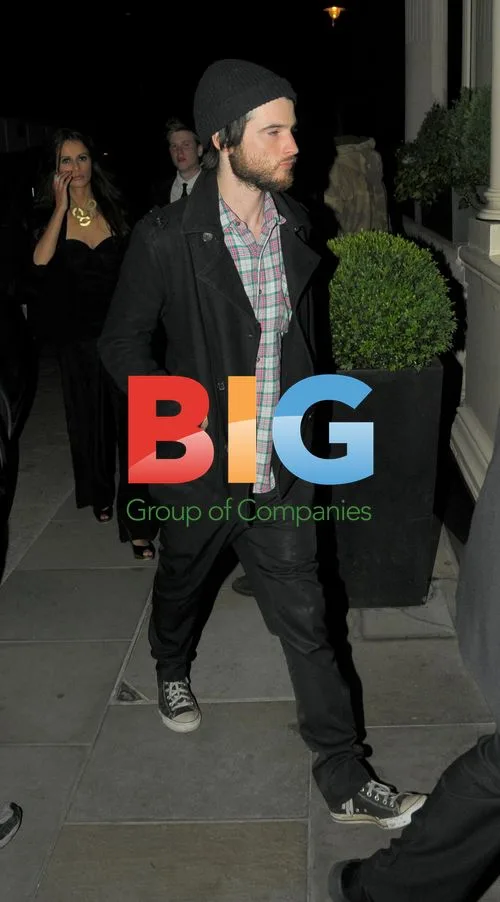 Tom Sturridge in Mayfair, London