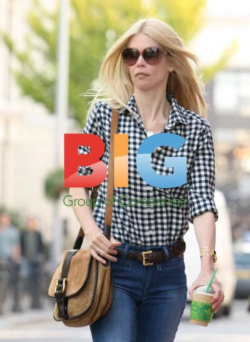 Claudia Schiffer Spotted in Notting Hill