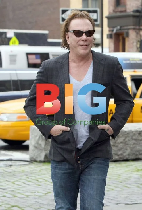 Mickey Rourke and Jason Statham in NY