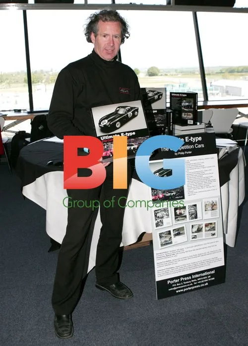 Philip Porter at Silverstone Classic Media Day