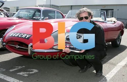 Philip Porter Launches E-Type Book at Silverstone Classic