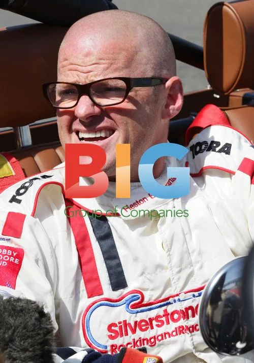Heston Blumenthal Drives at Silverstone Classic