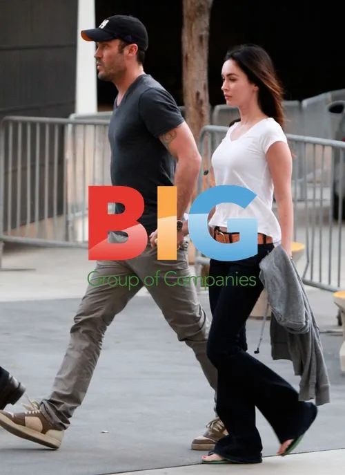 Megan Fox and Brian Austin Green at Lakers Game