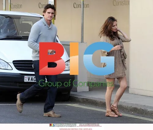 Kelly Brook and Thom Evans Arrive at Doctor's in London